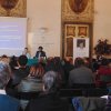 una panoramica del pubblico durante lintervento di enrico perilli